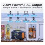 Φορητό Power Station E200 της Flash Fish, VEL63636 trazeras|VEL63636
