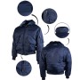Τζάκετ CWU Flight με Αφαιρούμενο Κολλάρο (Dark Blue) της Mil Tec STU64755 trazeras|STU64755