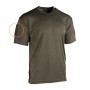 Κοντομάνικη Μπλούζα Tactical Quick Dry (Χακί) της Mil-Tec STU28238 trazeras|STU28238
