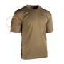 Κοντομάνικη Μπλούζα Tactical Quick Dry (Coyote) της Mil-Tec STU30484 trazeras|STU30484