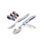 Μαχαιροπίρουνο με Ανοιχτήρι Multifunction Traveling Cutlery (5 Χρώματα) της Trazeras Army KSMB75039 trazeras|KSMB75039