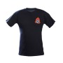 Κοντομάνικη Μπλούζα T-Shirt Εθελοντής Πυροσβέστης με Ραμμένα Σήματα (Navy) MAL78365 trazeras|MAL78365