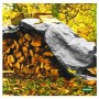 Αδιάβροχος Μουσαμάς - Τέντα με Κρίκους 190 gr/m2, Λευκό (12 Μεγέθη) της Grasher STB85181 trazeras|STB85181