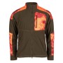 Κυνηγετική Ζακέτα Fleece 5619 Smaland Forest Cmou Fleece, Brown/Strata Blaze της Pinewood TOY85200 trazeras|TOY85200