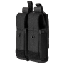 Γεμιστηροθήκη Flex Double Pistol Mag Cover Pouch (Black) της 5.11 Tactical FIV64618 trazeras|FIV64618