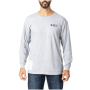 Κοντομάνικη Μπλούζα Locked And Logoed Long Sleeve Tee (Heather Gray) της 5.11 Tactical FIV63860 trazeras|FIV63860