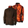 Ζακέτα Διπλής 'Οψης Powerfleece (Χακί/Πορτοκαλί Παραλλαγή) της Browning AKA67102 trazeras|AKA67102