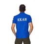 Κοντομάνικη Μπλούζα Polo Ε.Κ.Α.Β. (Μπλε) της Chris CHR37173 trazeras|CHR37173