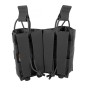 Γεμιστηροθήκη 2 SGL Mag Pouch Bel M4 MK II, M4, AR15, STG (Black) της Tasmanian Tiger SUR42691 trazeras|SUR42691