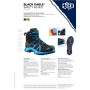 Ημιάρβυλα Ασφαλείας Gore-Tex Safety 40.1, S3 SRC, Mid 6'' (Black/Blue) της Haix HAI26957 trazeras|HAI26957
