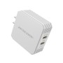 Τροφοδοτικό Πρίζας UA42Q Quick Charge 3.0 με 2 Θύρες USB Γρήγορης Φόρτισης (QC) της Nitecore VAS53907 trazeras|VAS53907