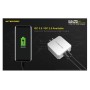 Τροφοδοτικό Πρίζας UA42Q Quick Charge 3.0 με 2 Θύρες USB Γρήγορης Φόρτισης (QC) της Nitecore VAS53907 trazeras|VAS53907