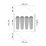 Σκηνή Dorset 4 (4 ατόμων) της Grasshoppers UNI05905 trazeras|UNI05905