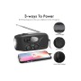 Ραδιόφωνο με Φακό, Δυναμό, Ηλιακό Πάνελ και Powerbank VEL57729 trazeras|VEL57729