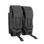 Διπλή Θήκη Χειροβομβίδας Κρότου Λάμψης TT 2 SGL Flashbang Pouch (Black) της Tasmanian Tiger SUR57867 trazeras|SUR57867