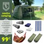 ΠΑΚΕΤΟ για Camping με Σκηνή Trinity 315x315x230cm (5 Ατόμων) TRA54989 trazeras|TRA54989