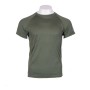 Αντιιδρωτική Κοντομάνικη Μπλούζα Quick Dry, Slim Fit (Khaki) της MRK STU48716 trazeras|STU48716