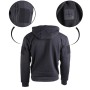 Μακρυμάνικη Μπλούζα Tactical Hoodie με Κουκούλα (Μαύρο) της Mil-Tec, STU58393 trazeras|STU58393