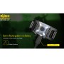 Eπαναφορτιζόμενος Φακός Κεφαλής Led Headlamp NU05Mi της Nitecore VAS45554 trazeras|VAS45554