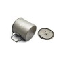 Δοχείο Τιτανίου 650 ml. Titanium Pot με Καπάκι της Toaks REC51139 trazeras|REC51139