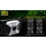 Eπαναφορτιζόμενος Φακός Κεφαλής Led Headlamp NU05Mi της Nitecore VAS45554 trazeras|VAS45554