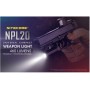 Φακός Led NPL20 με Μπαταρία CR123 της Nitecore VAS52998 trazeras|VAS52998