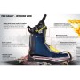 Μπότες Πυρόσβεσης Fire Eagle, High 9'' (Black/Yellow) της Haix HAI27056 trazeras|HAI27056