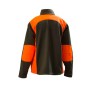 Ζακέτα Microfleece 0720 (Πορτοκαλί/Χακί) της Toxotis Active Wear TOX47379 trazeras|TOX47379