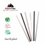 Καλαμάκια Οικολογικά Ίσια 8mm (5 Τεμάχια) της Alpin Tech KREO52508 trazeras|REO52508