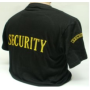 Μπλουζάκι Μακό Security (Μαύρο) της Chris AST 16548 trazeras|ST 16548