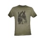 Βαμβακερό Μπλουζάκι T-Shirt Rabbit (Green) της Univers KAL70486 trazeras|KAL70486