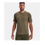 Κοντομάνικη Βαμβακερή Μπλούζα T-Shirt Tactical Charged (Coyote) της Under Armour SRS68955 trazeras|SRS68955