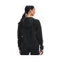 Γυναικείο Hoodie Υφαντό με Φερμουάρ Branded (Μαύρο) της Under Armour SRS68836 trazeras|SRS68836