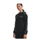 Γυναικείο Hoodie Υφαντό με Φερμουάρ Branded (Μαύρο) της Under Armour SRS68836 trazeras|SRS68836