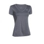Γυναικείο Κοντομάνικο Τ-shirt με V Λαιμόκοψη Tech Twist (Γκρι) της Under Armour SRS68837 trazeras|SRS68837