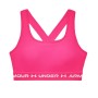 Γυναικείο Αθλητικό Σουτιέν Crossback Mid (Ροζ) της Under Armour SRS68716 trazeras|SRS68716