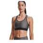 Γυναικείο Αθλητικό Σουτιέν Heathered Sports Mid (Γκρι) της Under Armour SRS68776 trazeras|SRS687776