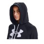 Γυναικείο Hoodie Rival Fleece Logo (Μαύρο) της Under Armour SRS68718 trazeras|SRS68718