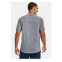 Κοντομάνικη Μπλούζα T-shirt Tech (Ανοιχτό Γκρι) της Under Armour SRS68621 trazeras|SRS68621