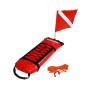 Σημαδούρα με Θάλαμο PVC Πλακέ Tarpaulin Boreas (2 Χρώματα) της X Dive UNI67289 trazeras|UNI67289