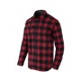 Πουκάμισο Μακρυμάνικο Greyman Shirt (Coral Crimson Checkered) της Helikon-Tex LIK78303 trazeras|LIK78303