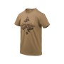Βαμβακερή Κοντομάνικη Μπλούζα T-Shirt Mountain Stream (U.S. Brown) Helikon-Tex LIK78555 trazeras|LIK78555