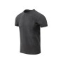 Κοντομάνικη Μπλούζα T-Shirt Organic Cotton Slim (Melange Black-Grey) Helikon-Tex LIK78573 trazeras|LIK78573