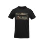 Βαμβακερή Κοντομάνικη Μπλούζα T-Shirt 16/203 Combo (Black / US Woodland) Helikon-Tex LIK78575 trazeras|LIK78575