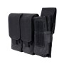 Τριπλή Θήκη για 6 Γεμιστήρες Triple M4 Mag Pouch (Black) της Condor SRS78670 trazeras|SRS78670