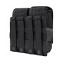 Διπλή Θήκη για 4 Γεμιστήρες Double M4 Mag Pouch (Black) της Condor SRS78672 trazeras|SRS78672