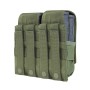 Διπλή Θήκη για 4 Γεμιστήρες Double M4 Mag Pouch (Olive) της Condor SRS78673 trazeras|SRS78673