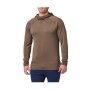 Μπλούζα Μακρυμάνικη Stratos Long Sleeve Hoodie (Major Brown) της 5.11 Tactical FIV80346 trazeras|FIV80346