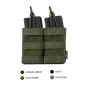 Διπλή Γεμιστηροθήκη M16 Double Magazine Pouch (4 Χρώματα) της Elmon ELM80823 trazeras|ELM80823