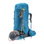 Σακίδιο Ορειβασίας - Πεζοπορίας Aircontact Core 60L+10L (Reef - Ink) της Deuter TOY81147 trazeras|TOY81147